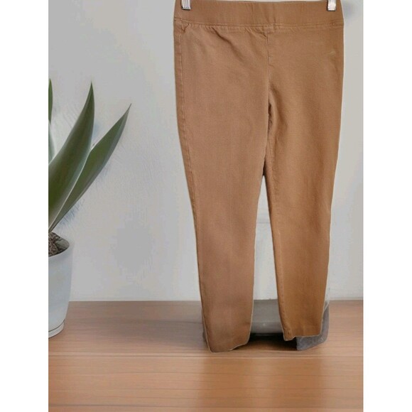 Talbots Pants Size OP Essex Ankle Pull On Tan - Picture 1 of 9